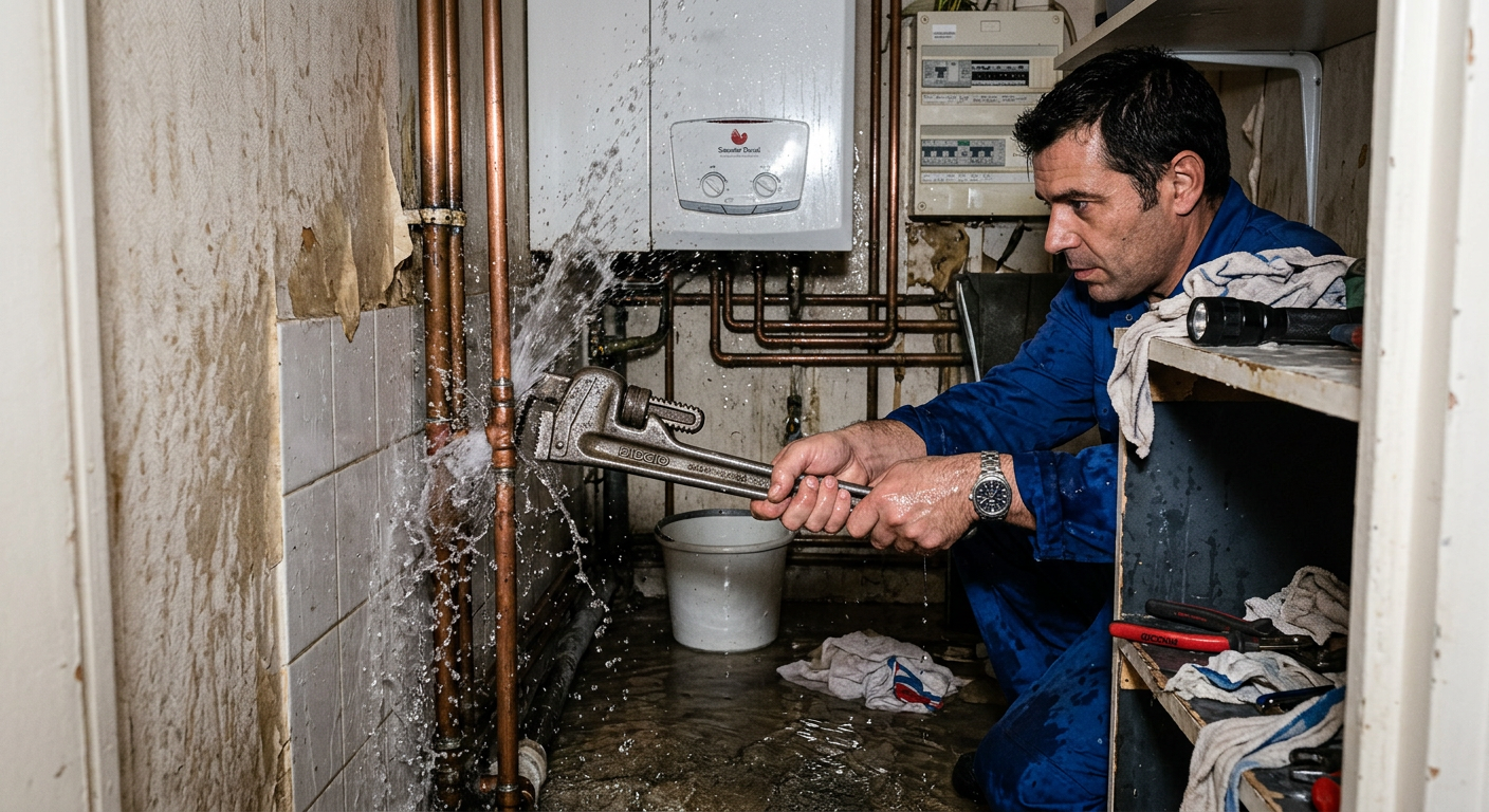 Réparation urgente fuite d'eau sur tuyauterie cuivre à Moissy-Cramayel